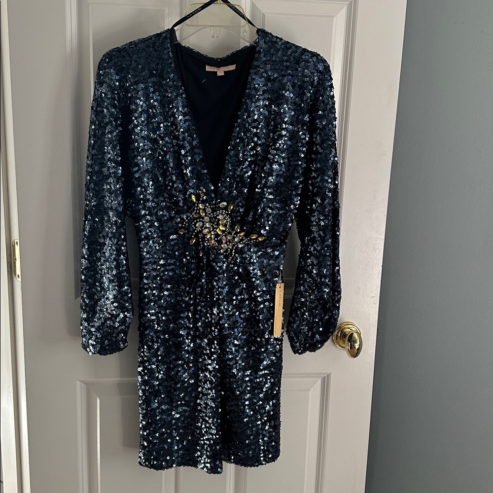 Issue New York Royal Sequin Blouson